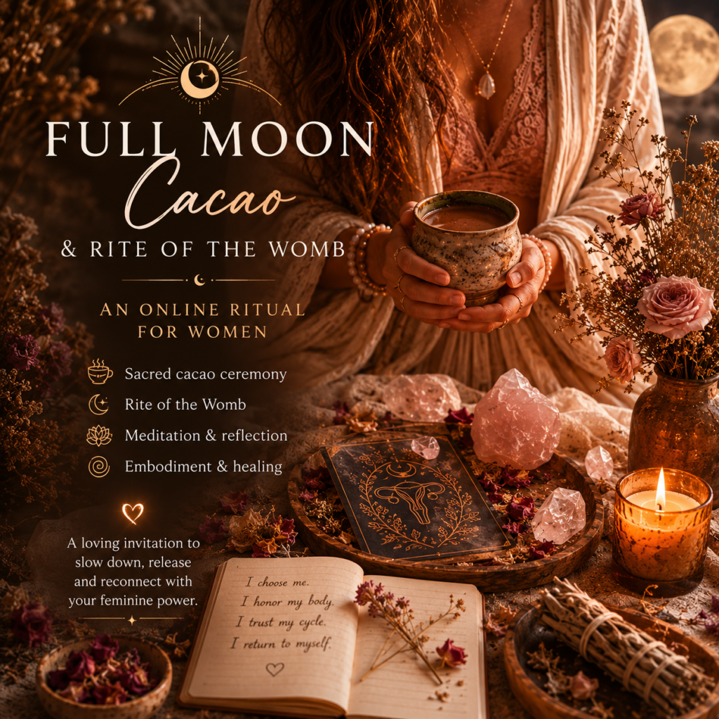 Full Moon Cacao & Rite of the Womb Ceremony