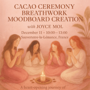 Cacao Ceremony, Breathwork & Moodboard Creation